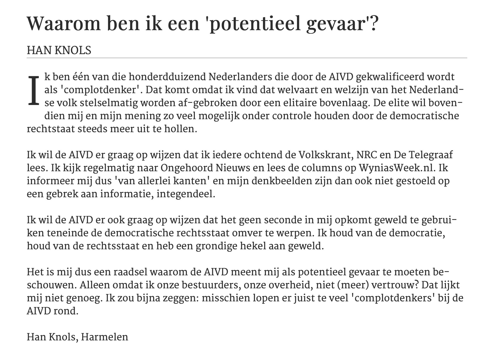 GeenStijl Tendentieus Ongefundeerd Nodeloos Kwetsend
